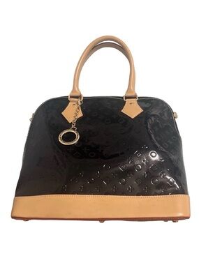 INVECE MADE IN ITALY  with Genuine Leather Alma-Style Satchel